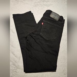 Levi's 511 Black Slim Fit Jeans for Men Size 31x32